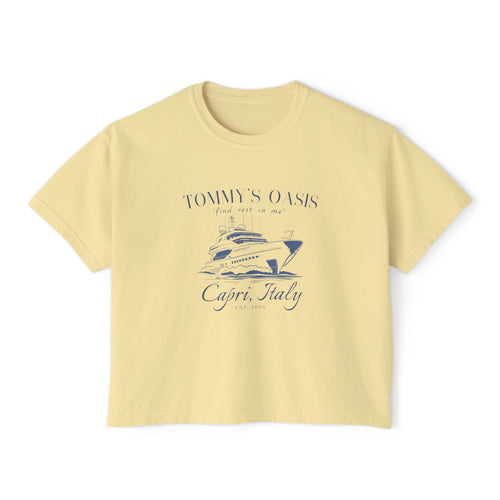 Capri "Rest In Me" Women's Boxy Tee